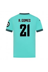 Wolves Rodrigo Gomes #21 Fotballdrakt Borte Klær 2025-26 Korte ermer